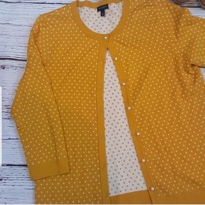 NWT Talbots mustard sweater